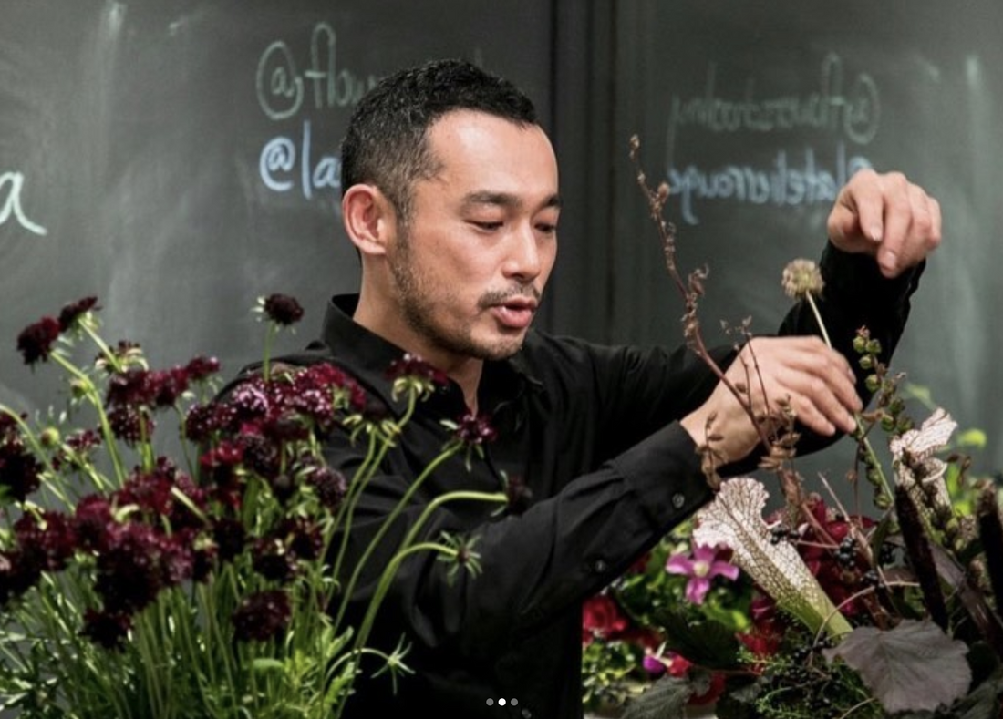 Flower Arrangement Lessons with Takaya Sato