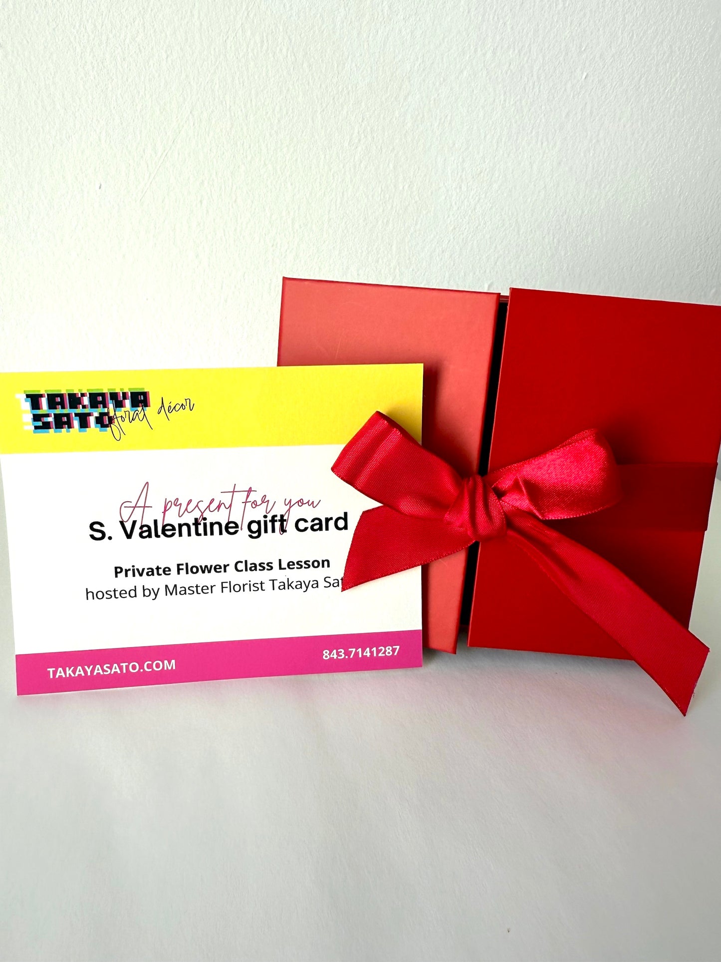 FLOWER CLASS GIFT CARD