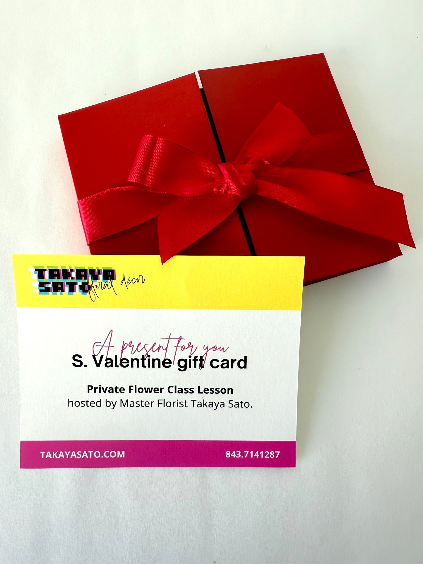 FLOWER CLASS GIFT CARD