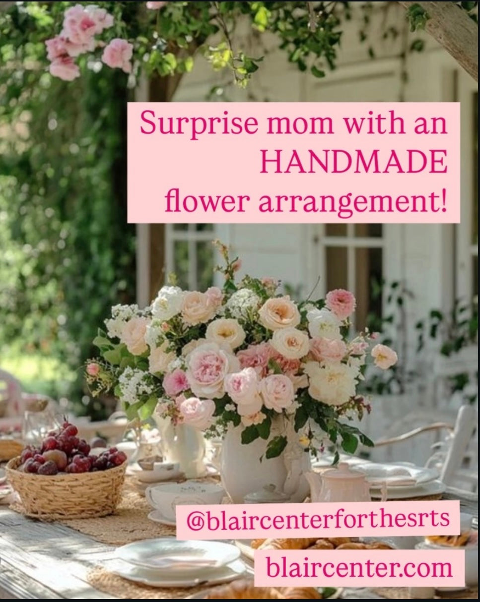 Surprise Mom with A Handmade Flower Arrangement - A Mother’s Day Celebration